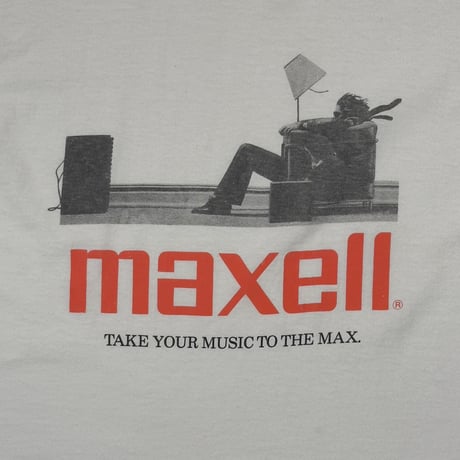 maxell TAKE YOUR MUSIC TO THE MAX FRUIT OF THE LOOM XL 2337