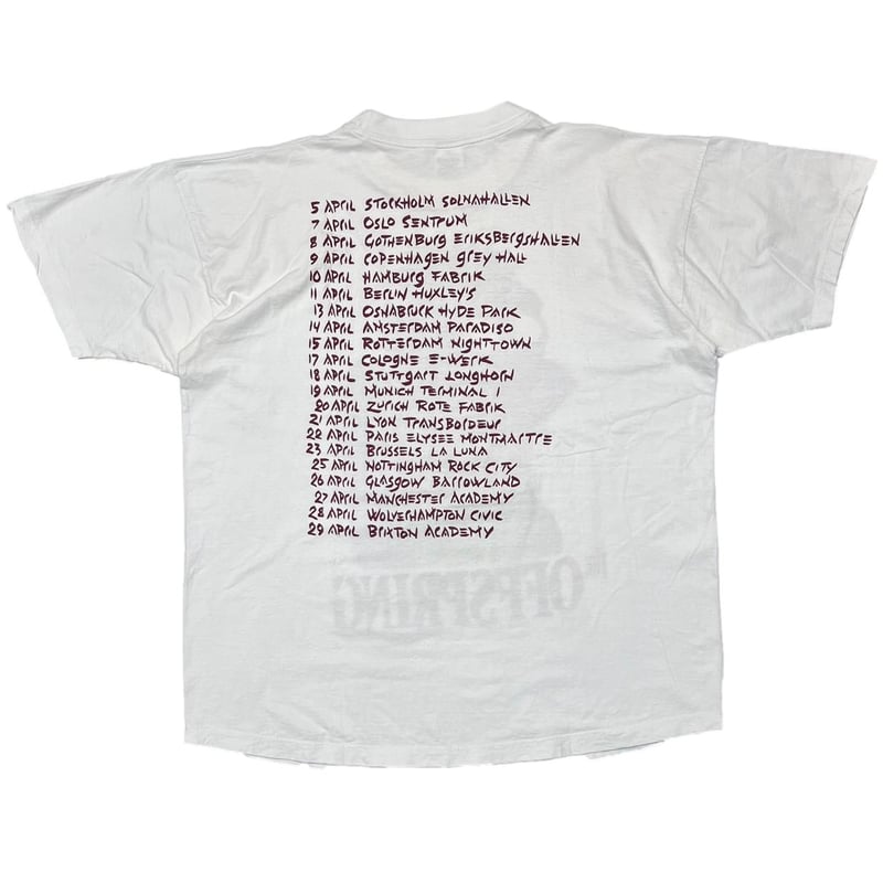 THE OFFSPRING BITE ME 1995 WHITE XL 5912 | grea
