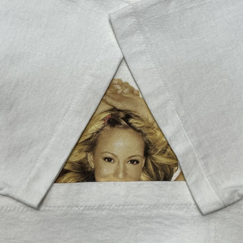 Mariah Carey RAINBOW 2000 TOUR TEE WHITE giant 