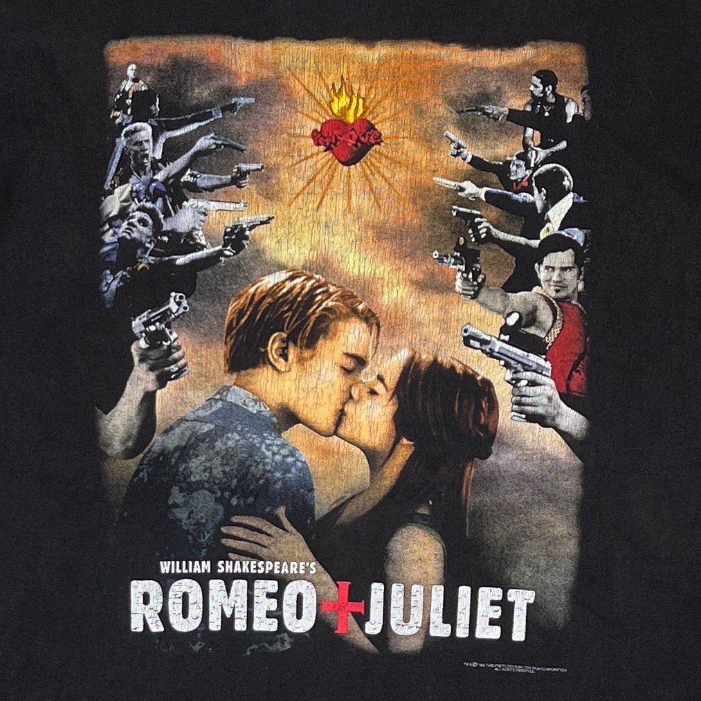 ROMEO＋JULIET ポスター 90×64㎝ romeo-juliet-di-caprio-one-