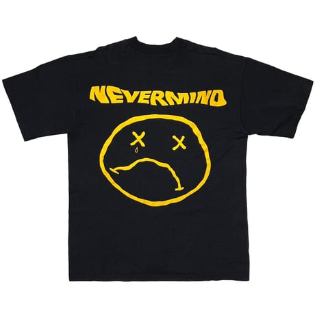 NIRVANA BIG SMILE NEVERMIND BOOTLEG BLACK FITS LARGE 4639