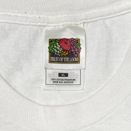OLD & VINTAGE GOD'S WISER Budweiser PARODY WHITE FRUIT OF THE LOOM XL 0157