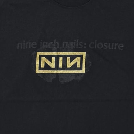 NINE INCH NAILS GOLD BOX LOGO CLOSURE HALO TWELVE LEE XL 8259