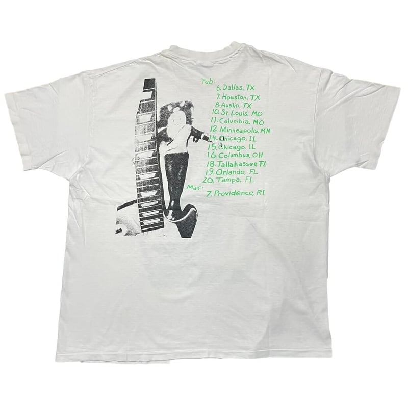 DINOSAUR Jr GREEN MIND WHITE HANES XL 5829 | gr DINOSAUR Jr GREEN MIND WHITE HANES XL 5829 | gr