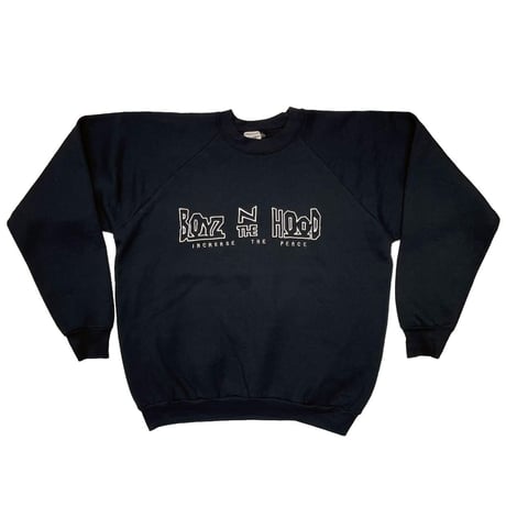 BOYZ N THE HOOD EMBROIDED LOGO RAGLAN SWEAT OSFA 6298