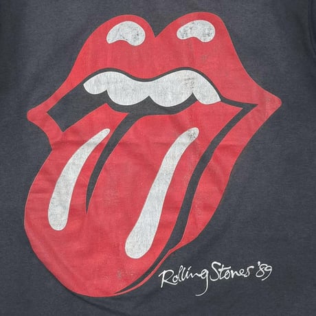 THE ROLLING STONES BIG LIP&TONGUE WORLD TOUR 1989 LARGE 7774