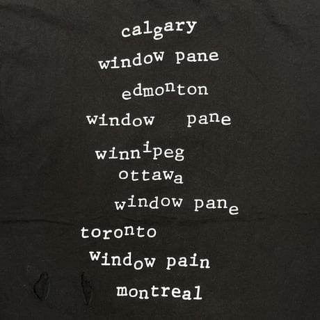 PEARL JAM WINDOW PAIN BACKSTAGE PASS HANES XL 0799