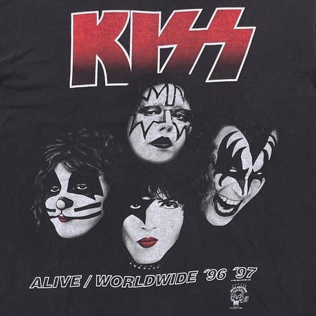 KISS ALIVE WORLDWIDE '96 ’97 GOT THE BEST CHAMP XL 5587