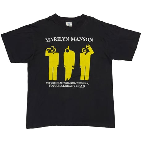 MARILYN MANSON 1996 YOU MIGHT AS WELL KILL YOURSELF YOU'RE ALREADY DEAD WINTERLAND XL 9653