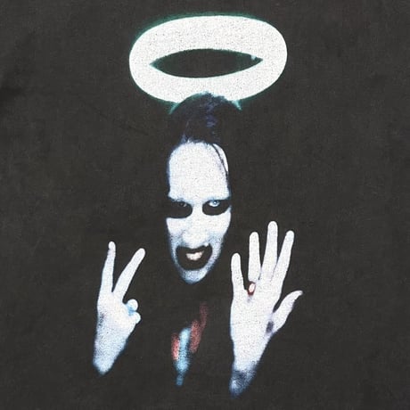MARILYN MANSON MIDDLE FINGERS I WASN'T BORN WITH ENOUGH FITS LARGE 6515