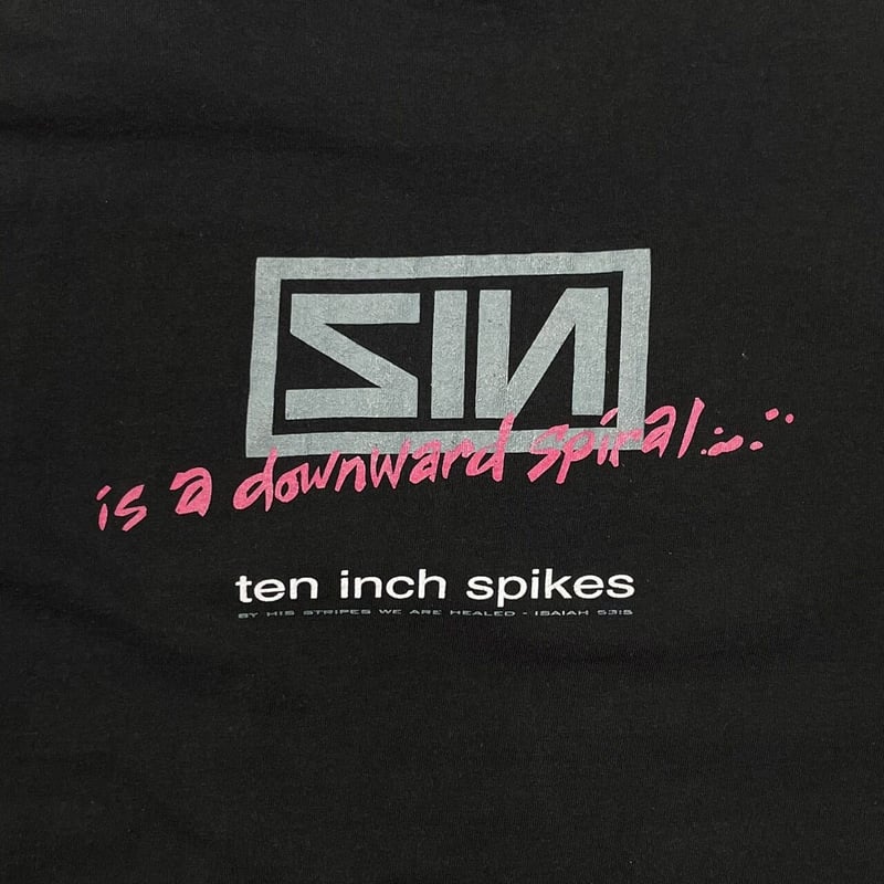 OLD & VINTAGE JESUS CHRIST SIN TEE NINE INCH NA