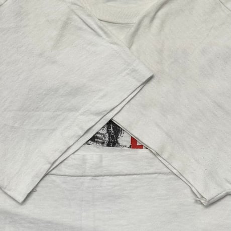 U2 ...I CAN SEE THOSE FIGHTER PLANES WHITE FRUIT OF THE LOOM XL 7860