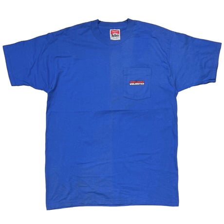 Marlboro UNLIMITED COYOTE POCKET TEE BLUE FITS XL 0212