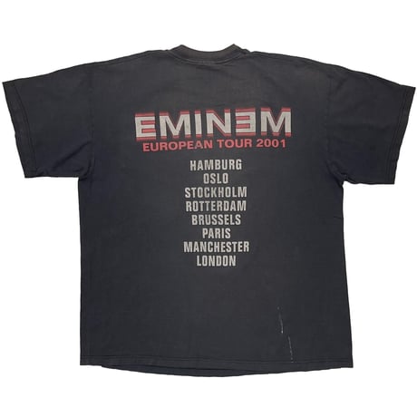 EMINEM EUROPEAN TOUR 2001 SCREEN STARS XL 0833