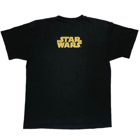 STAR WARS 1996 R2D2&C3PO TEE BLACK ANVIL XL 7913