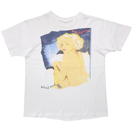 MADONNA BLOND AMBITION WORLD TOUR 90 PRESENTED BY PIONEER WHITE FITS XL 1478