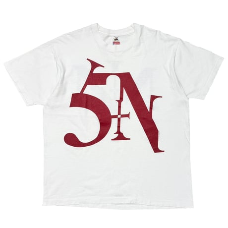 NINE INCH NAILS SIN LOGO WHITE FRUIT OF THE LOOM XL 3720