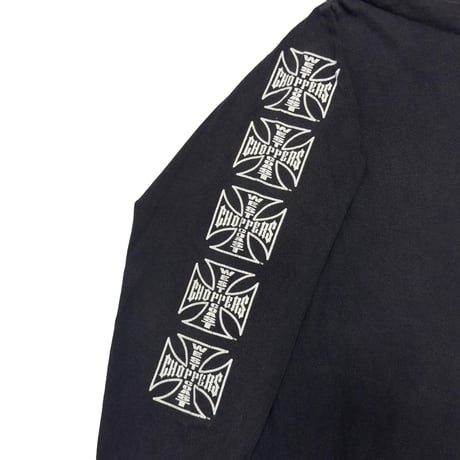 WEST COAST CHOPPERS IRON CROSS LONG BEACH LA LS LARGE 5909