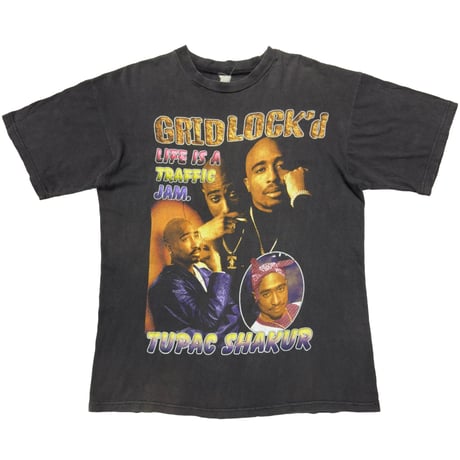 2PAC RAP DESIGN to and live die in l.a. FITS XL