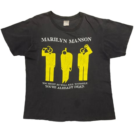 MARILYN MANSON 1996 YOU MIGHT AS WELL KILL YOURSELF YOU'RE ALREADY DEAD WINTERLAND LARGE 8079