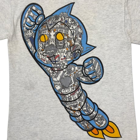ASTRO BOY 鉄腕アトム DOUBLE SIDE GREY FITS MEDIUM 1014