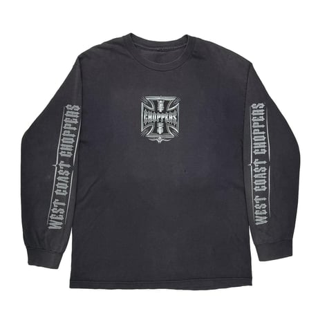 WEST COAST CHOPPERS CHROME LOGO LS FITS LARGE 8483