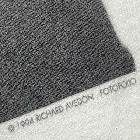 RICHARD AVEDON WHITNEY MUSEUM OF AMERICAN ART 1994 WHITE FRUIT OF THE LOOM XL 7462