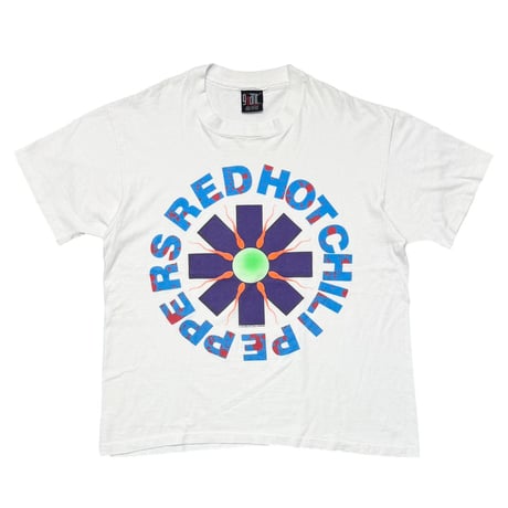 RED HOT CHILI PEPPERS 1990 SPERM LOGO WHITE GIANT XL 1895