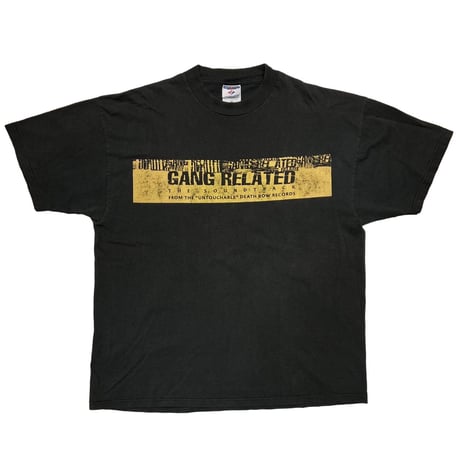 GANG RELATED THE UNTOUCHABLE DEATH ROW RECORDS JERZEES XXL 5234