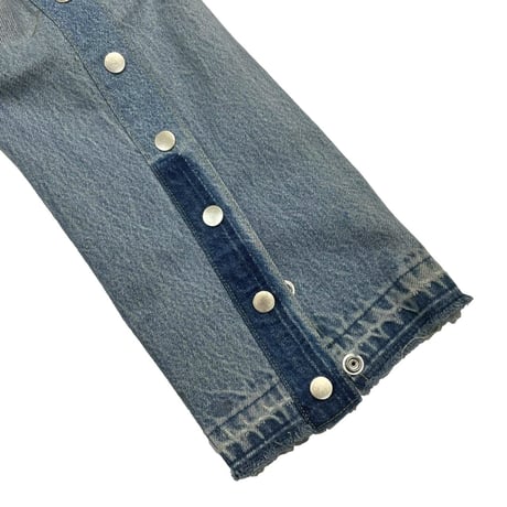 greatLAnd GRUNGEMAN DENIM REPRODUCT LEVI'S 501 W80 L87 10 7107