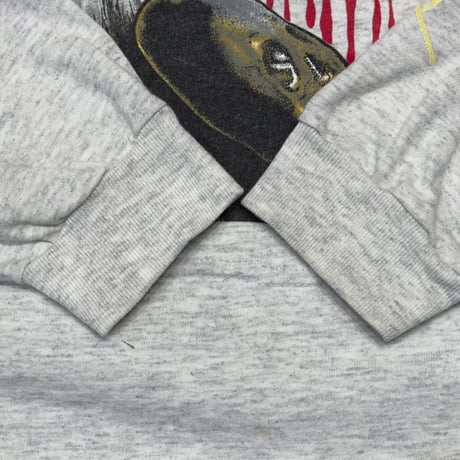 METALLICA 1993 PUSHEAD EAGLE EARTH SKULL HOODIE ASH GREY BROCKUM LARGE 0816