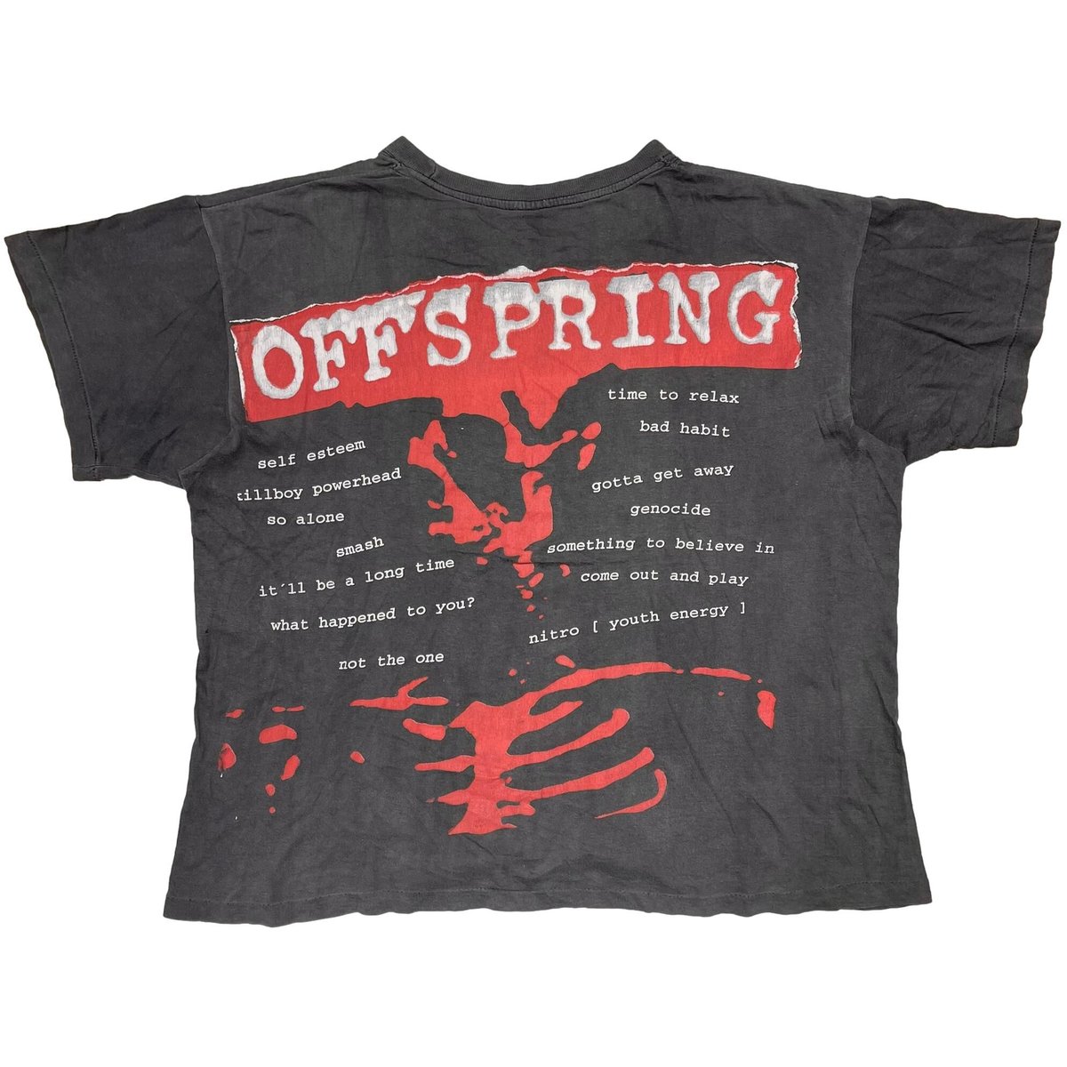 OFFSPRING SMASH Tシャツ XLサイズ グレー THE OFFSPRING Smash, Tシャツ - メタルTシャツ専門店METAL-LIFE