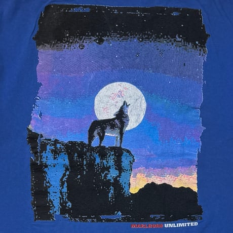 Marlboro COYOTE POCKET TEE BLUE FITS XL 9364