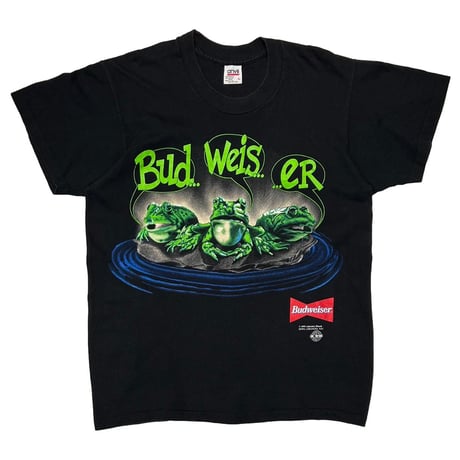 Budweiser 3 FROGS 1995 YOUR PAD OR MINE? anvil LARGE 3719