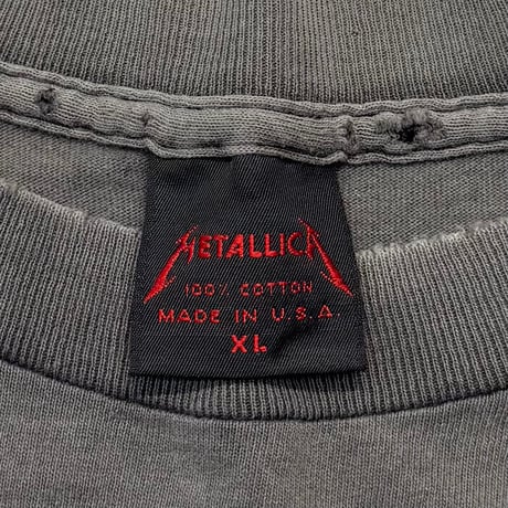 METALLICA 1991 4 FACE METALLICA TAG XL 1646