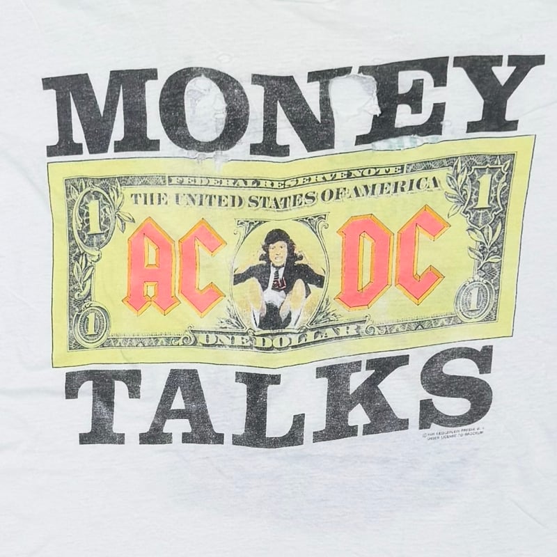 AC/DC MONEY TALKS shirt XL greatland