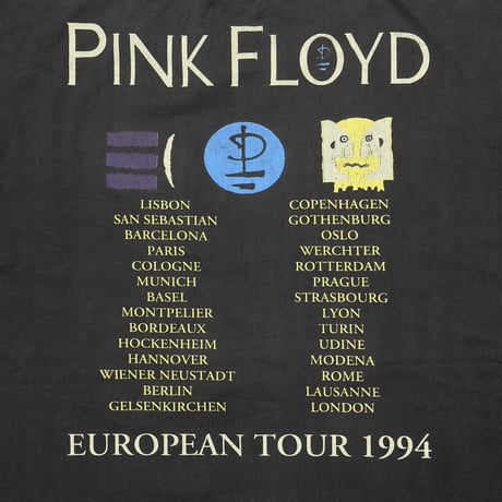 PINK FLOYD EUROPEAN TOUR BROCKUM XL 3602