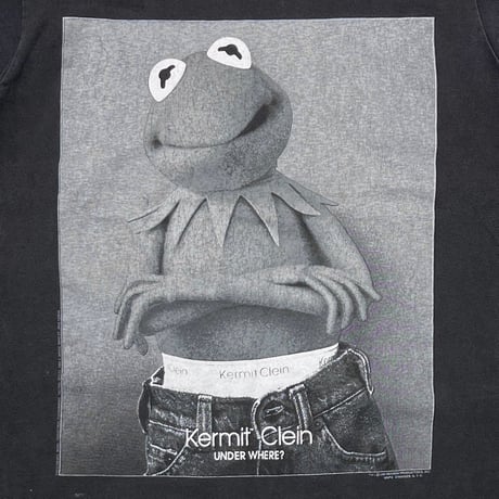 KERMIT CALVIN CLAIN PARODY KERMIT CLEIN BLACK CHANGES LARGE 4497