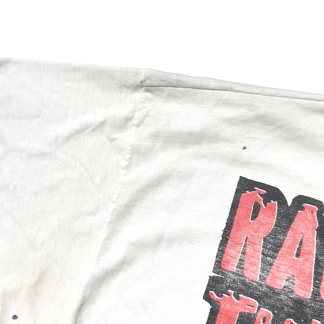 RAGE AGAINST THE MACHINE x WU-TANG CLAN 1997 TOUR WHITE FRUIT OF THE LOOM XL 8370