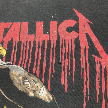 METALLICA 1993 PUSHEAD ARM PRINTED METALLICA LARGE 9607
