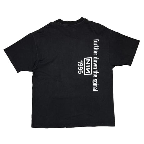 NINE INCH NAILS FURTHER DOWN THE SPIRAL HANES XL 8201