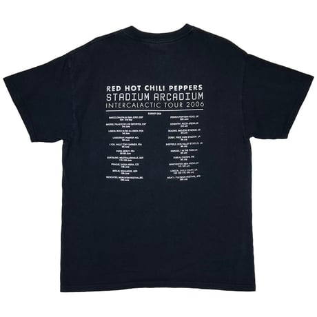 RED HOT CHILI PEPPERS STADIUM ARCADIUM INTERCALACTIC TOUR 2006 GILDAN LARGE 8145