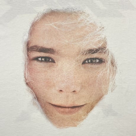 BJORK 1994 HUGE FACE WHITE PHOTO by Stephane Sednaoui SCREEN STARS XL 5855