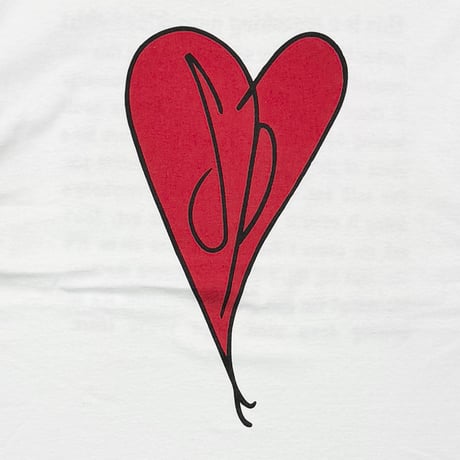 THE SMASHING PUMPKINS HEART LOGO WHITE GIANT BY TEEJAYS XL 1906