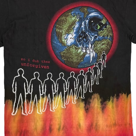 METALLICA UNFORGIVEN BLEACHED FITS MEDIUM 2780