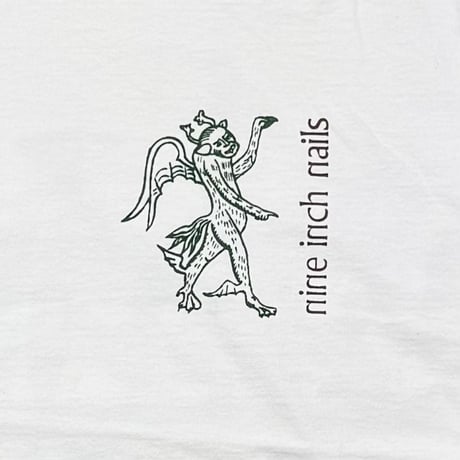 NINE INCH NAILS DEVIL BACK BOX LOGO WHITE ALL SPORT XXL 2180