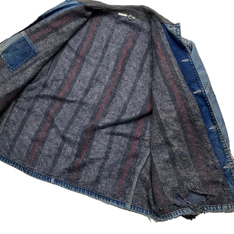 CARHARTT MICHIGAN CHORE COAT DENIM FITS XL | g