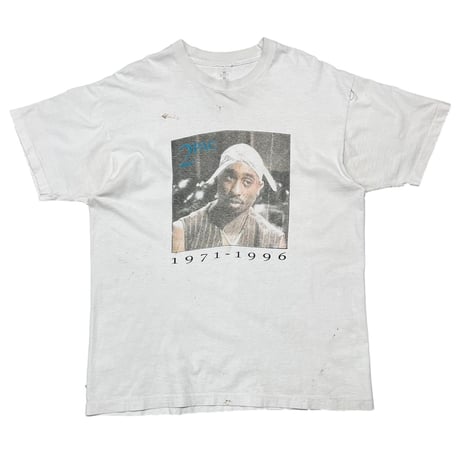 2PAC 1971-1996 MEMORIAL BOOTLEG WHITE XL 0528