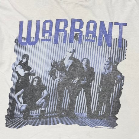 WARRANT HAIR OF THE DOG WORLD TOUR 92-93 WHITE BROCKUM XL 8623