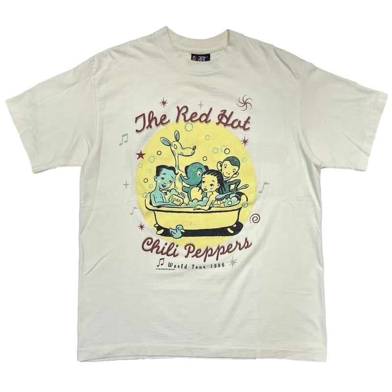 RED HOT CHILI PEPPERS WORLD TOUR 1996 WHITE GIA